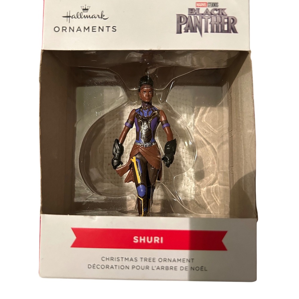 Hallmark Black‎ Panther Shuri Legacy Collection Christmas Ornament